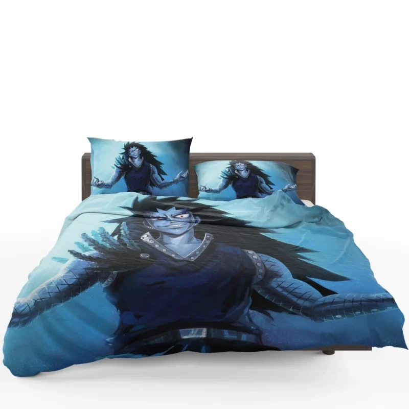 Gajeel Redfox Dragon Slayer Might Anime Bedding Set