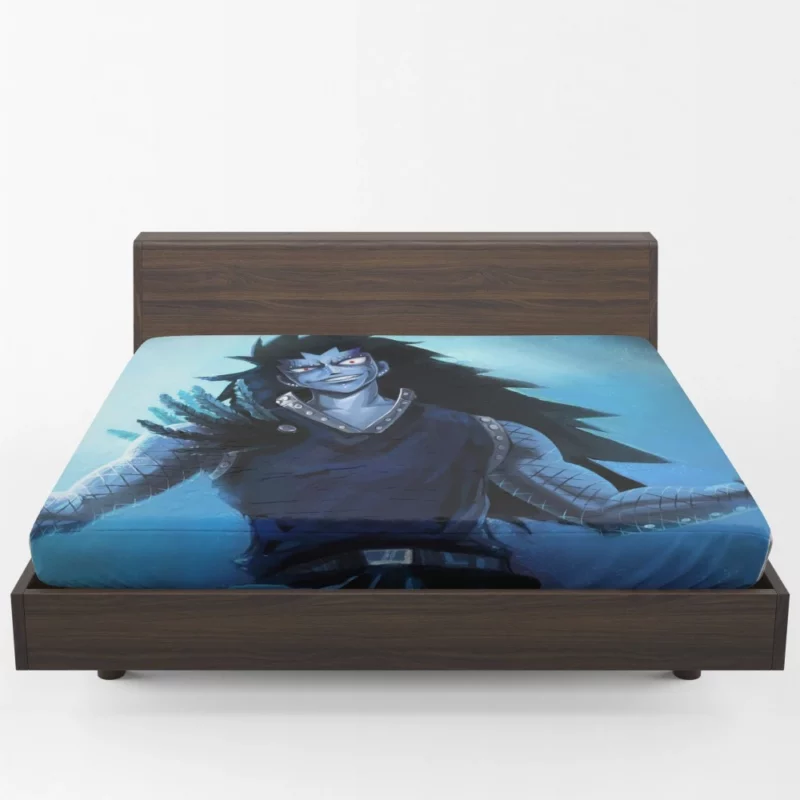 Gajeel Redfox Dragon Slayer Might Anime Fitted Sheet 1