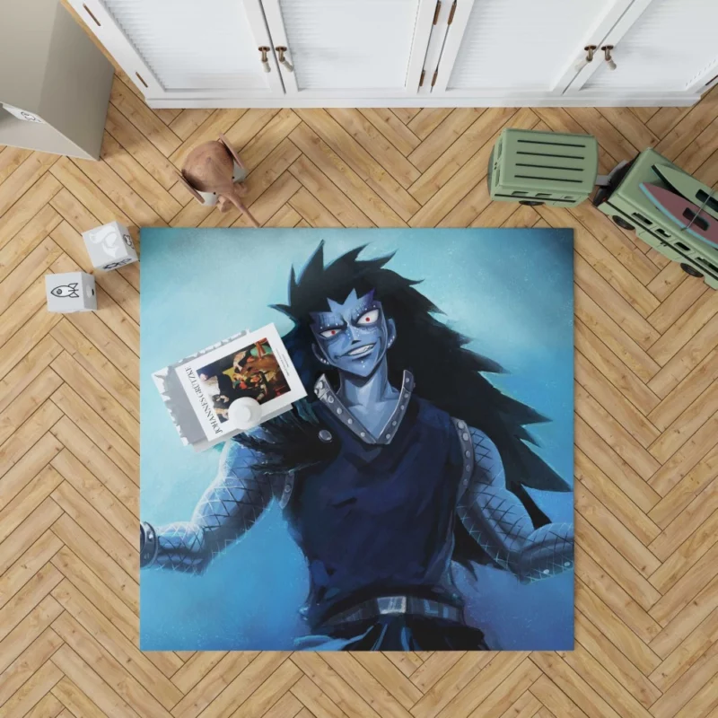 Gajeel Redfox Dragon Slayer Might Anime Rug