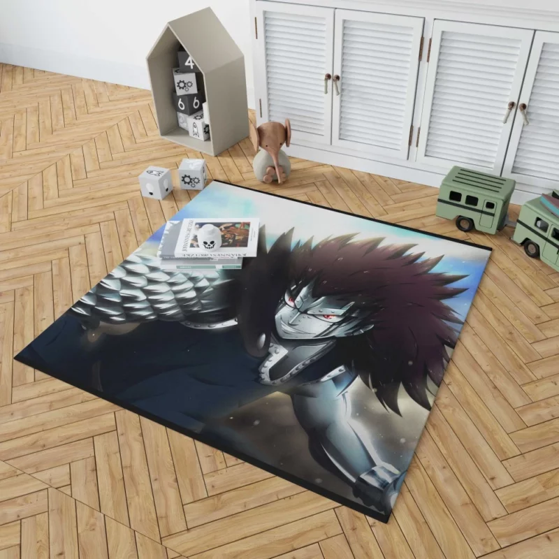 Gajeel Redfox Fairy Tail Iron Anime Rug 1