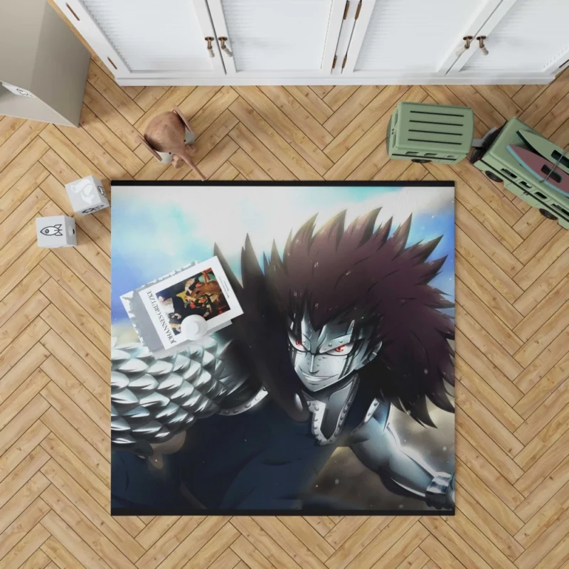 Gajeel Redfox Fairy Tail Iron Anime Rug