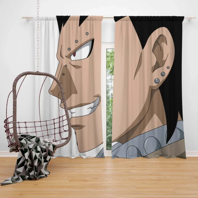 Gajeel Redfox Iron Dragon Slayer Anime Curtain