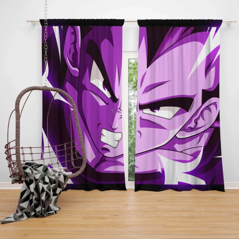 Galick Gun Vegeta Signature Move Anime Curtain