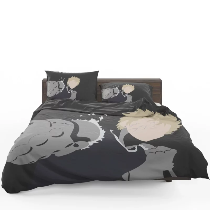 Genos One-Punch Man Battle Machine Anime Bedding Set