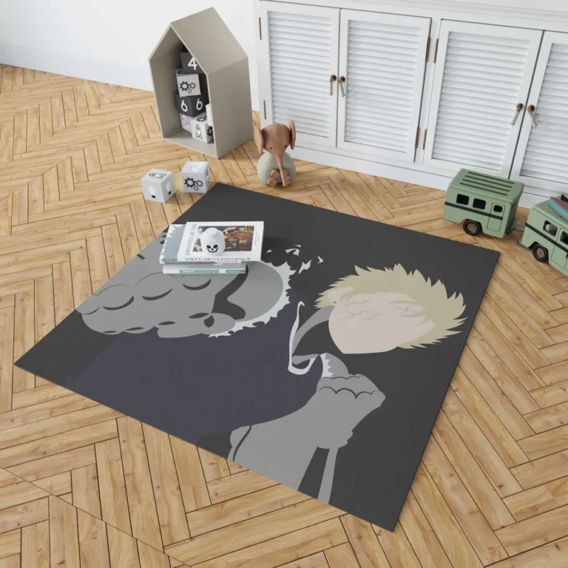 Genos One-Punch Man Battle Machine Anime Rug 1