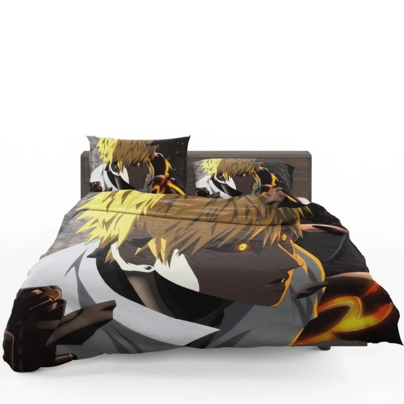 Genos One-Punch Man Cyborg Hero Anime Bedding Set