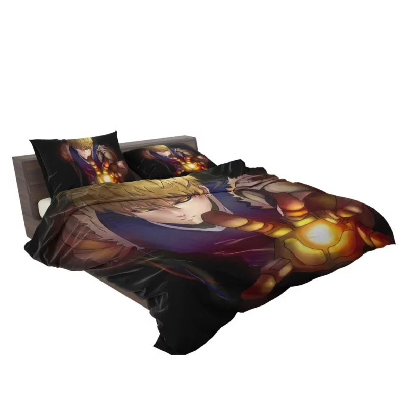 Genos One-Punch Man Relentless Cyborg Anime Bedding Set 2