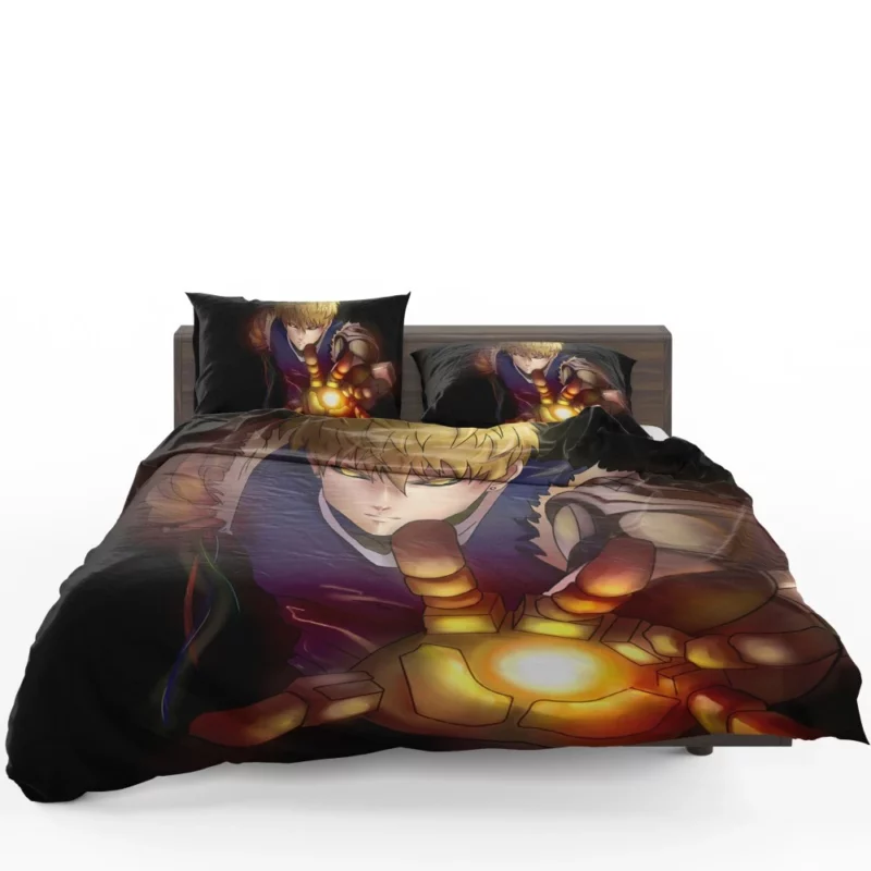 Genos One-Punch Man Relentless Cyborg Anime Bedding Set