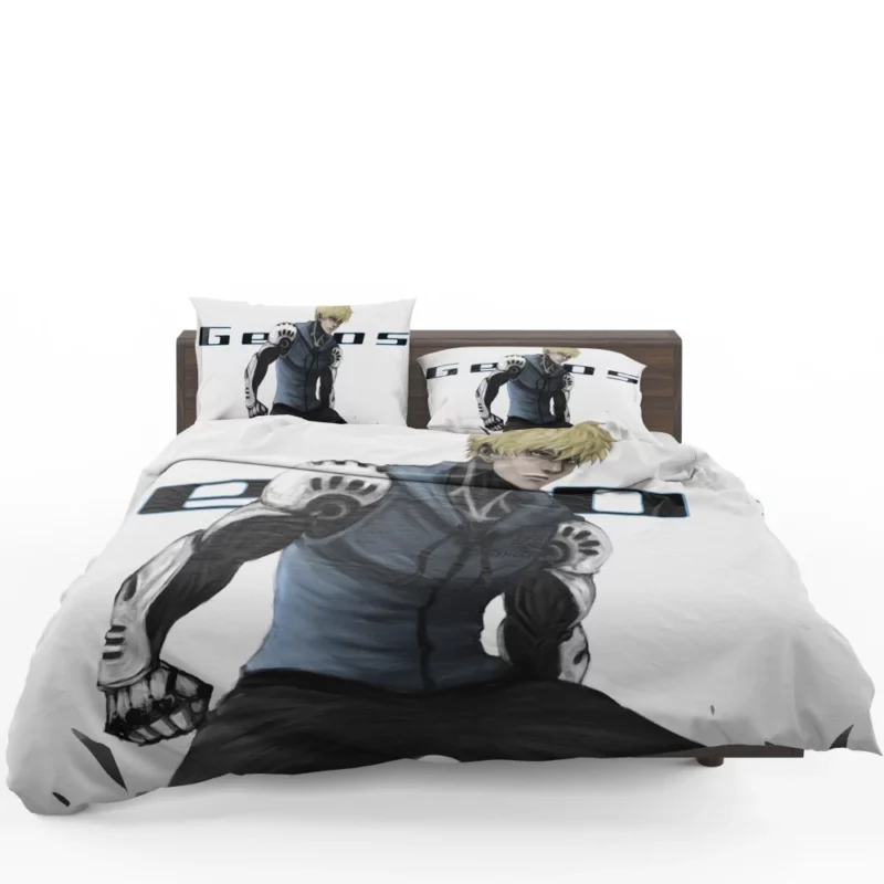 Genos One-Punch Man Resolute Fighter Anime Bedding Set