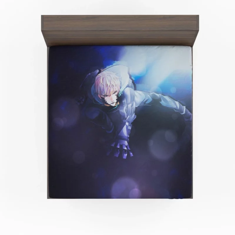 Genos One-Punch Man Robotic Guardian Anime Fitted Sheet