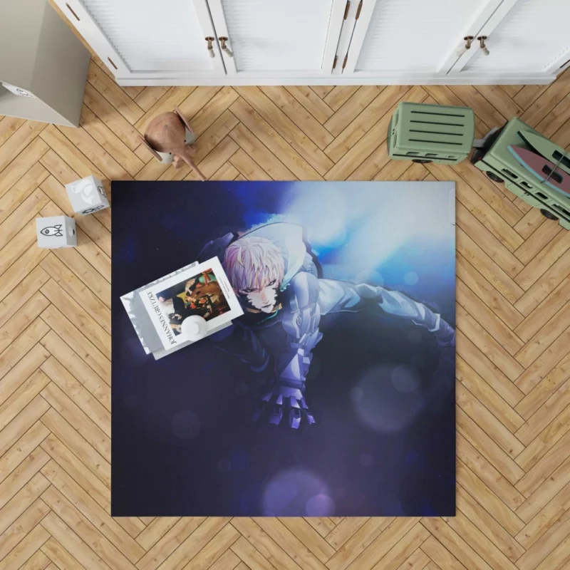 Genos One-Punch Man Robotic Guardian Anime Rug