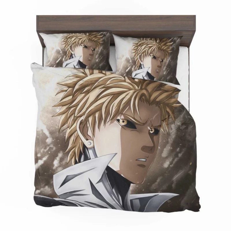 Genos One-Punch Man Unyielding Spirit Anime Bedding Set 1