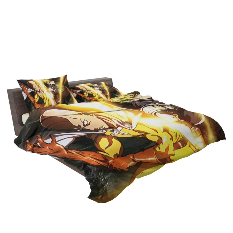 Genos and Saitama Dynamic Duo Anime Bedding Set 2