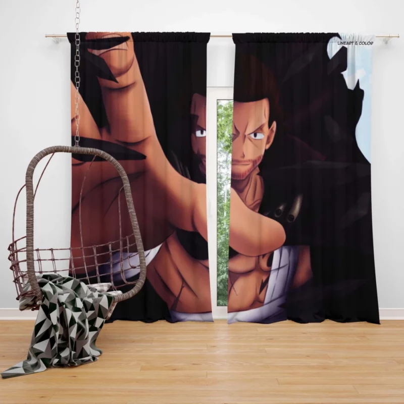 Gildarts Clive Magical Presence Anime Curtain