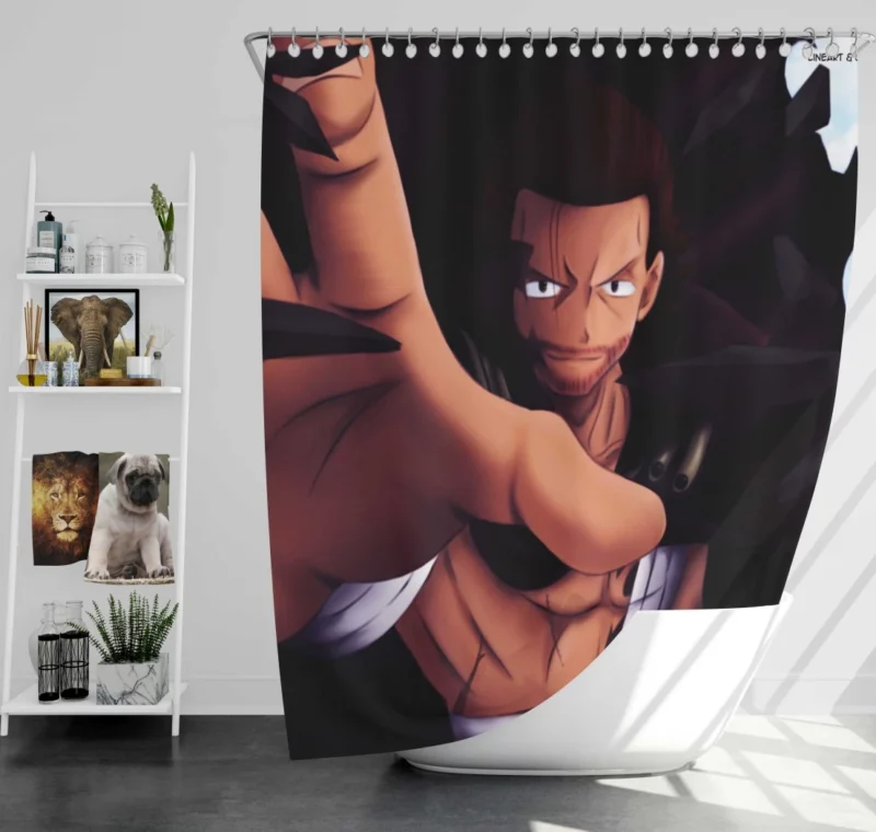 Gildarts Clive Magical Presence Anime Shower Curtain