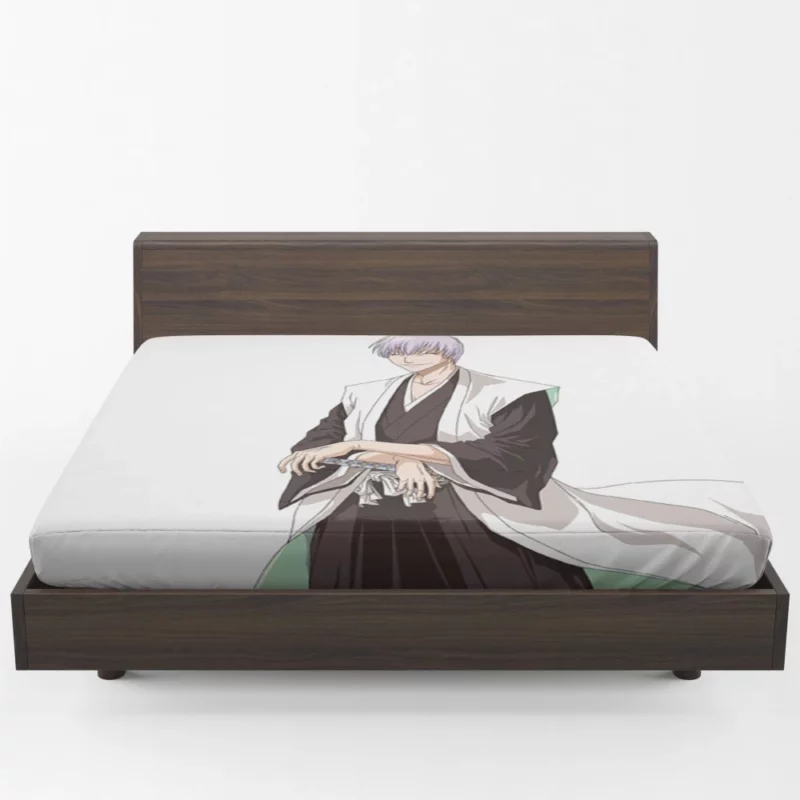 Gin Ichimaru Bleach Crafty Swordsman Anime Fitted Sheet 1