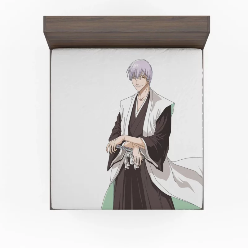 Gin Ichimaru Bleach Crafty Swordsman Anime Fitted Sheet