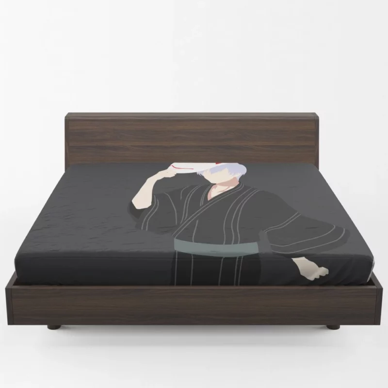 Gin Ichimaru Bleach Deceptive Captain Anime Fitted Sheet 1