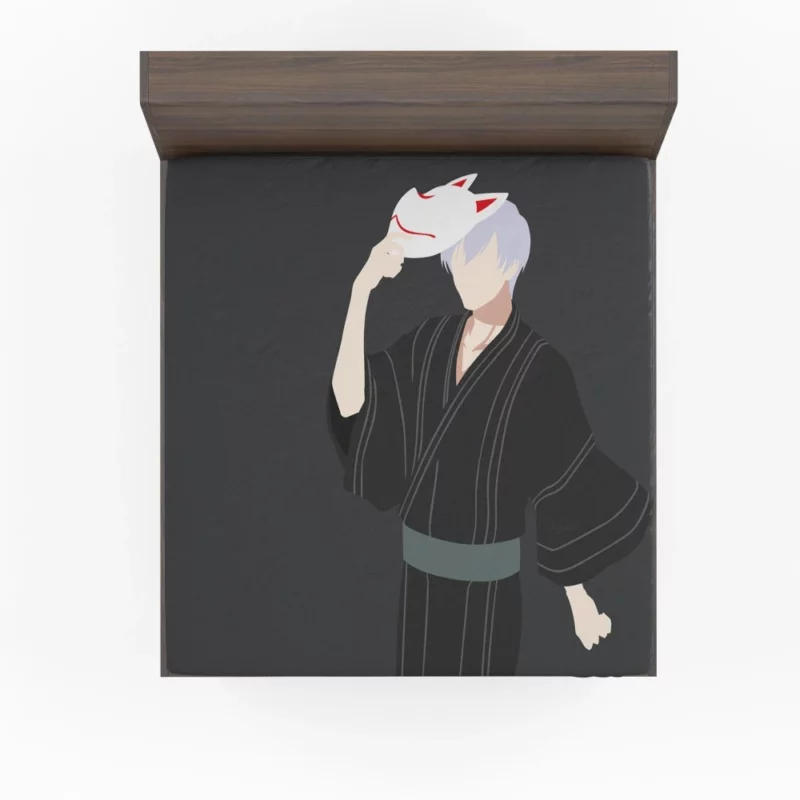 Gin Ichimaru Bleach Deceptive Captain Anime Fitted Sheet