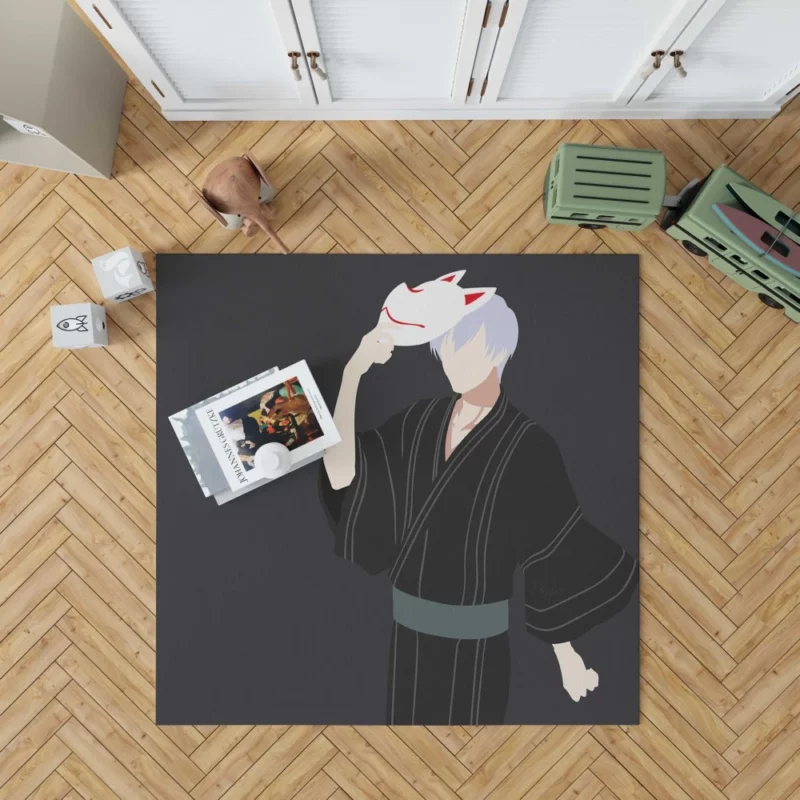 Gin Ichimaru Bleach Deceptive Captain Anime Rug