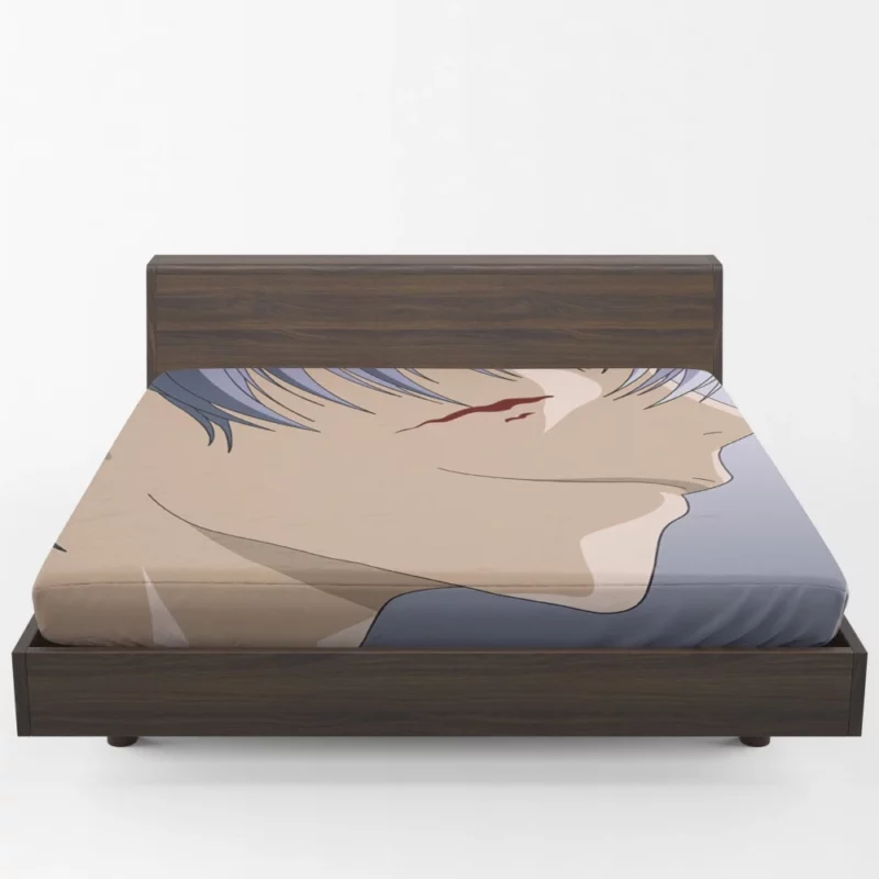 Gin Ichimaru Bleach Smiling Trickster Anime Fitted Sheet 1