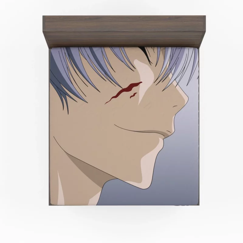 Gin Ichimaru Bleach Smiling Trickster Anime Fitted Sheet