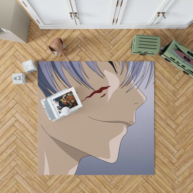 Gin Ichimaru Bleach Smiling Trickster Anime Rug