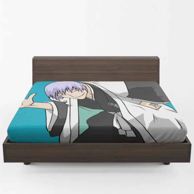 Gin Ichimaru Enigmatic Soul Reaper Anime Fitted Sheet 1