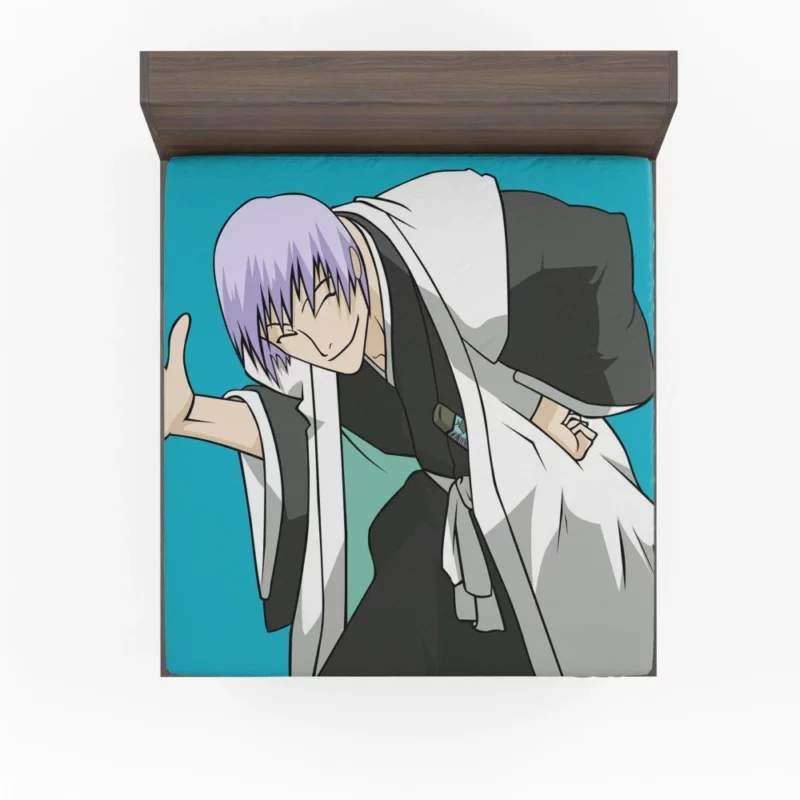 Gin Ichimaru Enigmatic Soul Reaper Anime Fitted Sheet