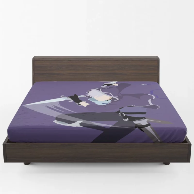 Gin Ichimaru Hollow Smile of Bleach Anime Fitted Sheet 1