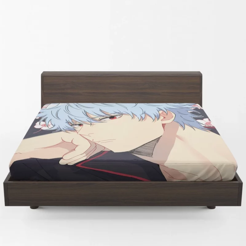 Gintoki Adventures in Gintama Anime Fitted Sheet 1