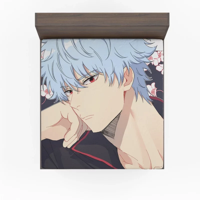 Gintoki Adventures in Gintama Anime Fitted Sheet