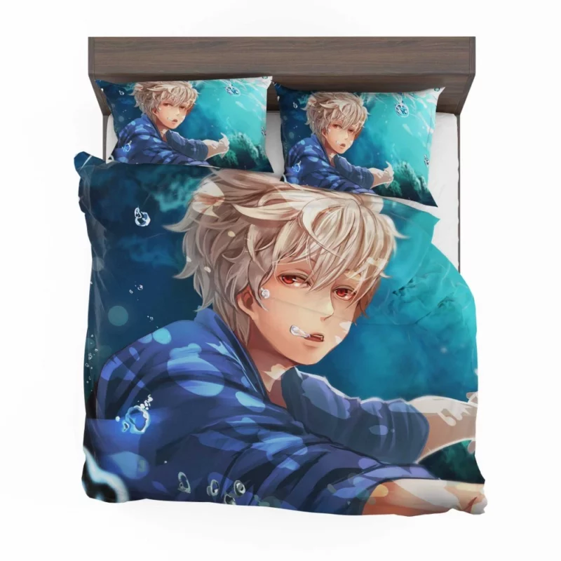 Gintoki Bubble-Blowing Adventure Anime Bedding Set 1