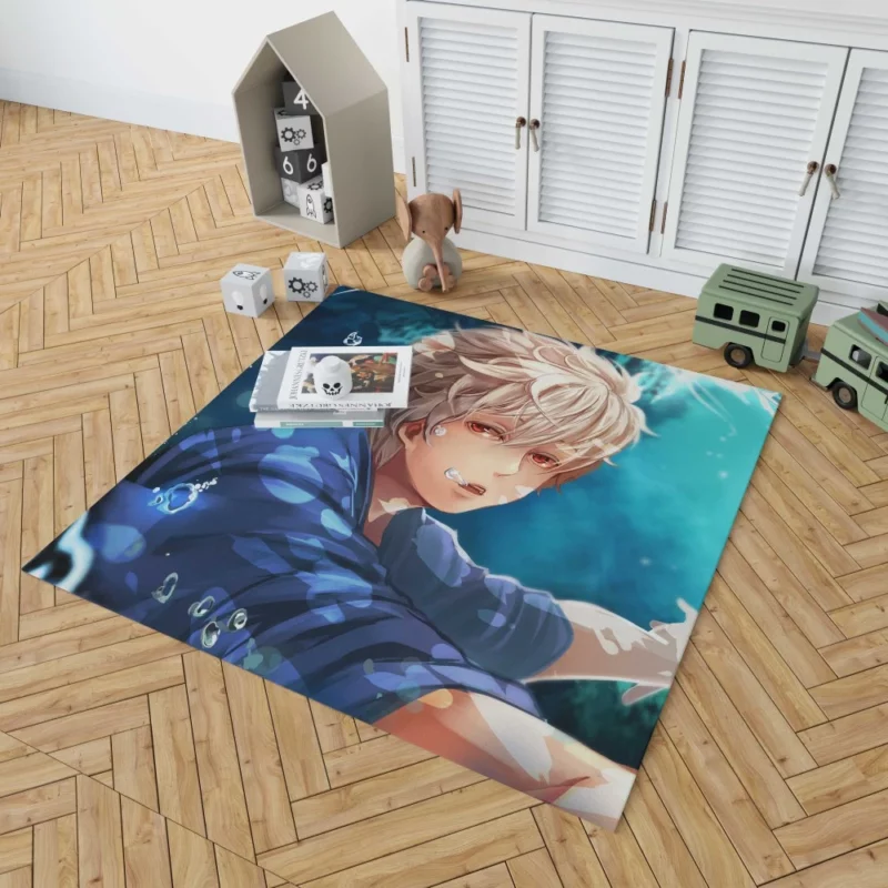 Gintoki Bubble-Blowing Adventure Anime Rug 1