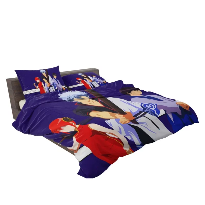 Gintoki Kagura Shinpachi Team Anime Bedding Set 2