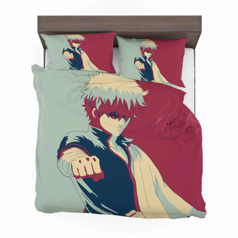 Gintoki Sakata Iconic Anime Protagonist Bedding Set 1