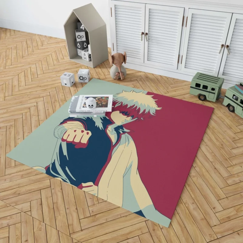 Gintoki Sakata Iconic Anime Protagonist Rug 1