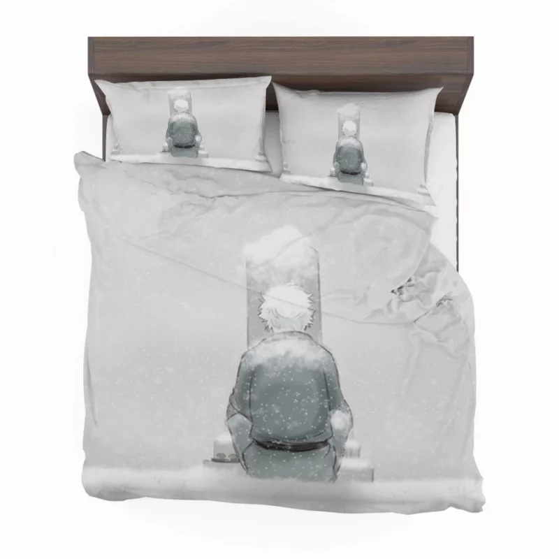 Gintoki Sakata Snowy Samurai Anime Bedding Set 1