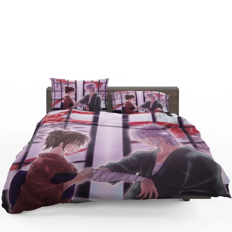 Gintoki and Tae Friends in Gintama Anime Bedding Set