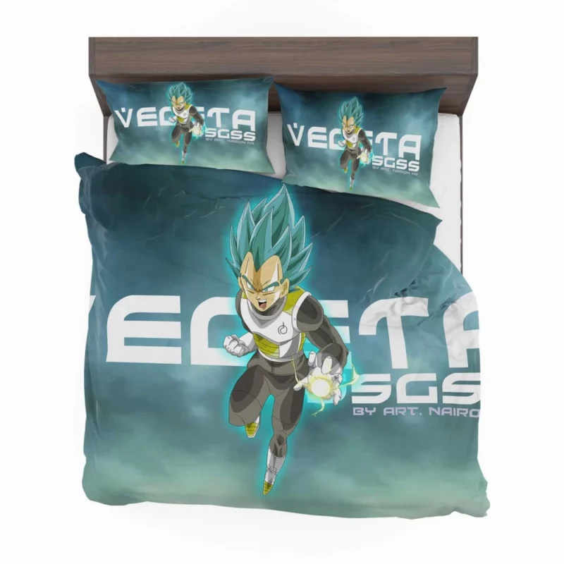 Godly Ascension Vegeta SSGSS Form Anime Bedding Set 1