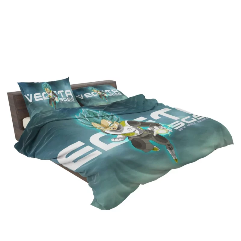 Godly Ascension Vegeta SSGSS Form Anime Bedding Set 2