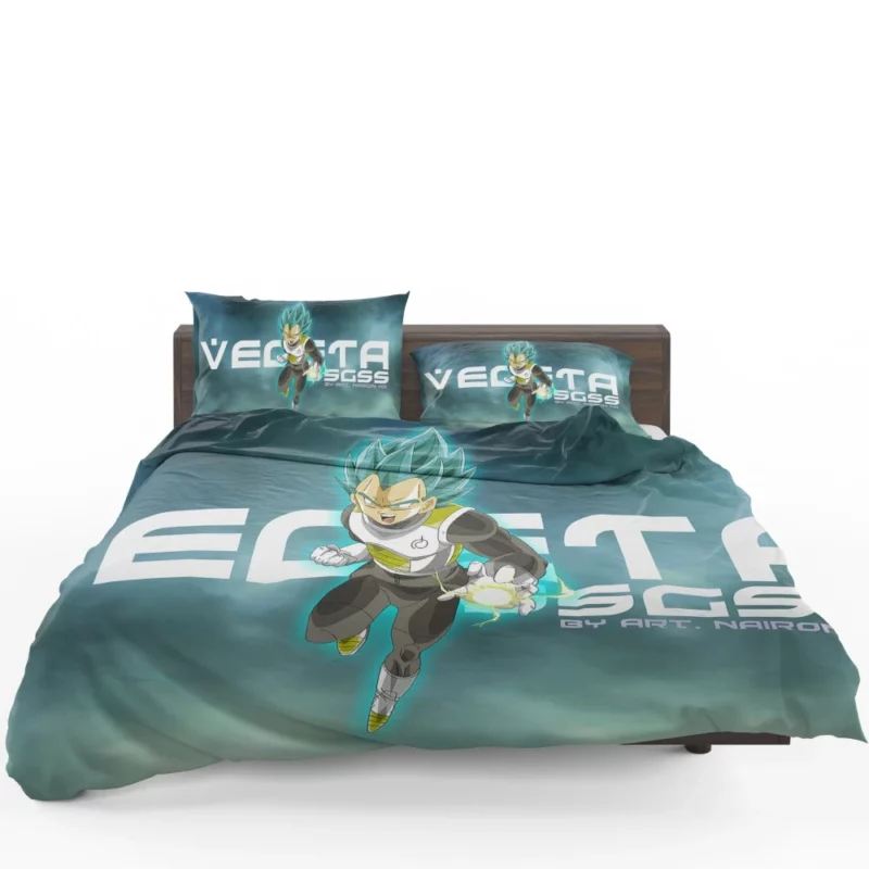 Godly Ascension Vegeta SSGSS Form Anime Bedding Set