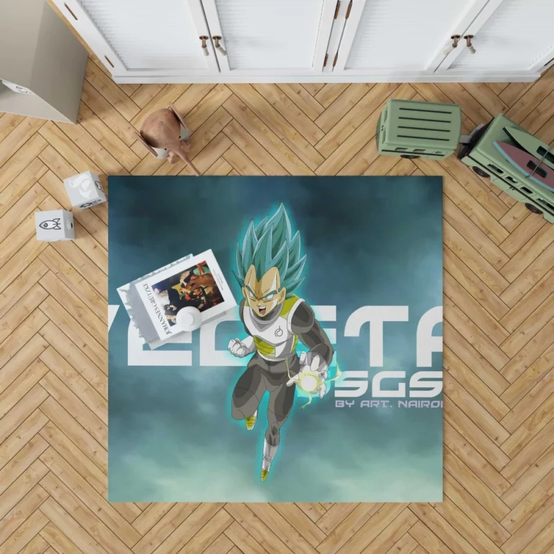 Godly Ascension Vegeta SSGSS Form Anime Rug