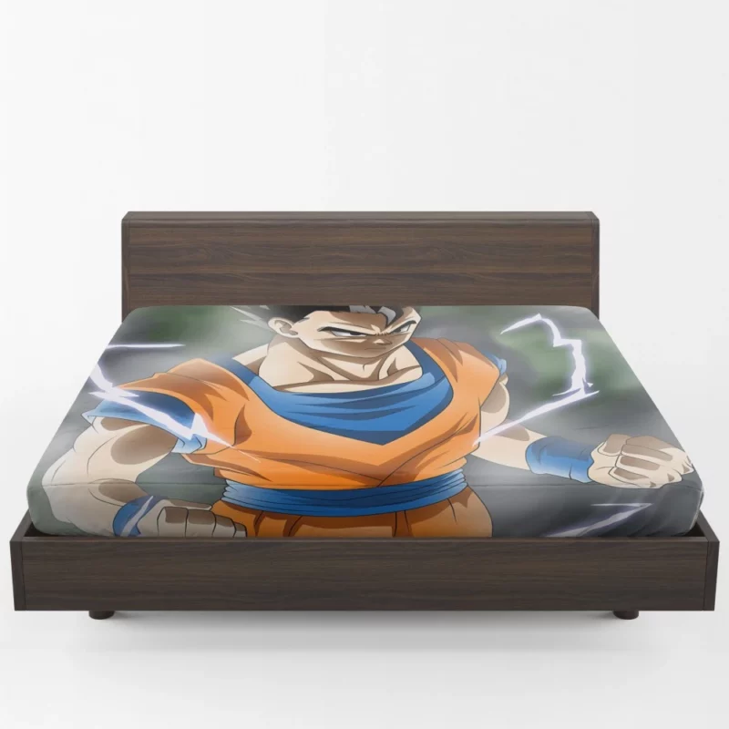 Gohan Evolution of a Hero Anime Fitted Sheet 1