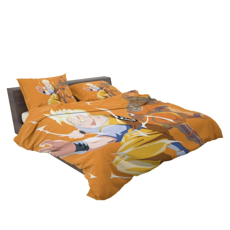 Gohan & Goku Bond Unbreakable Connection Anime Bedding Set 2