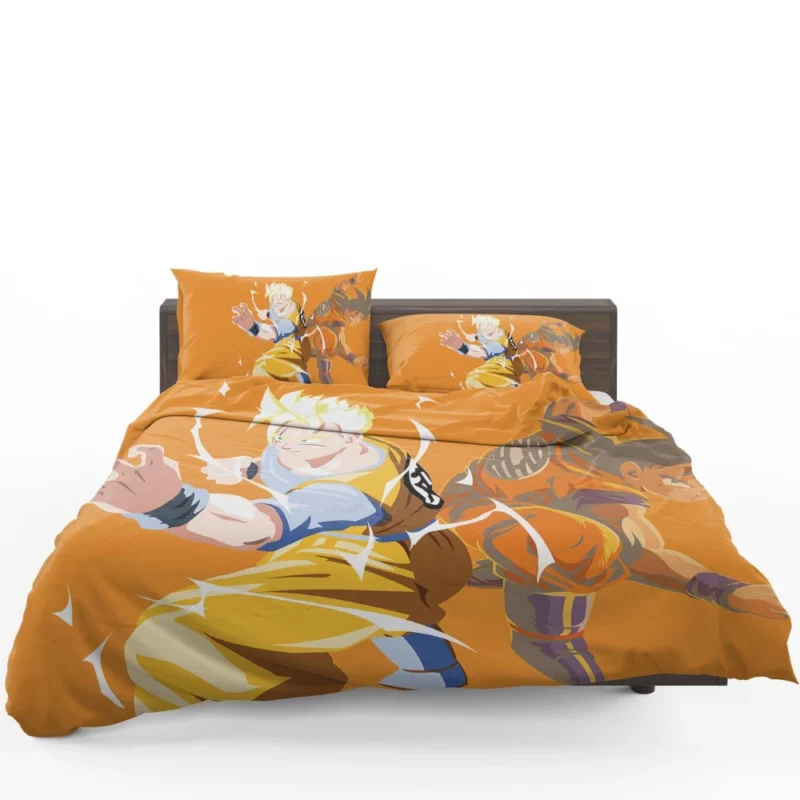 Gohan & Goku Bond Unbreakable Connection Anime Bedding Set