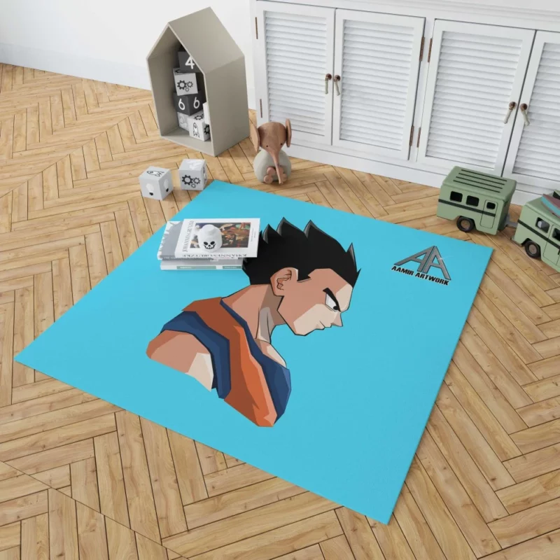 Gohan Power of a Saiyan Anime Rug 1