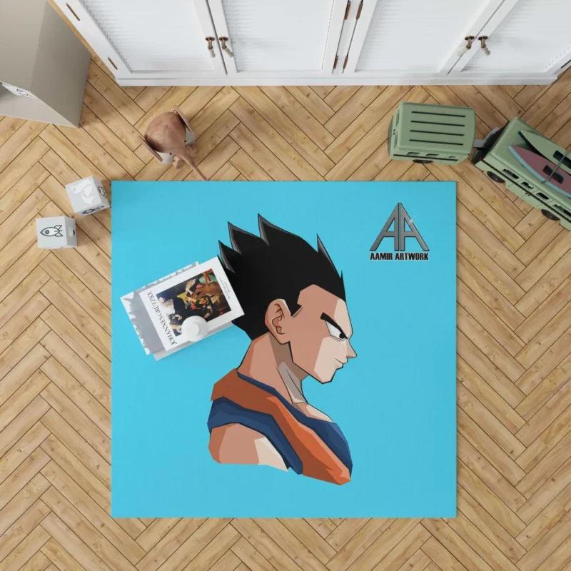 Gohan Power of a Saiyan Anime Rug