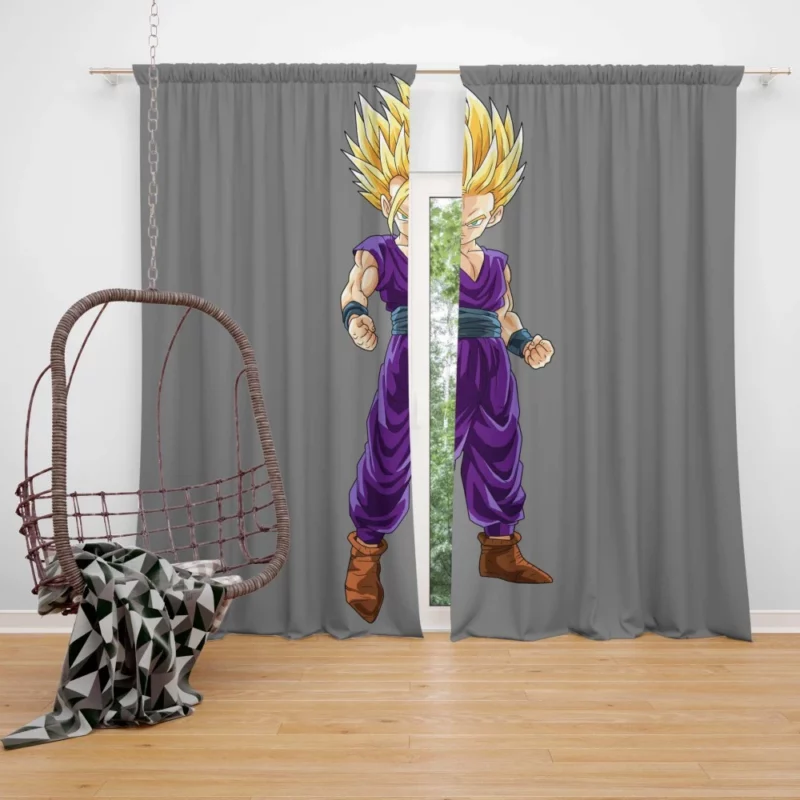 Gohan SSJ2 Power Awakens Anime Curtain