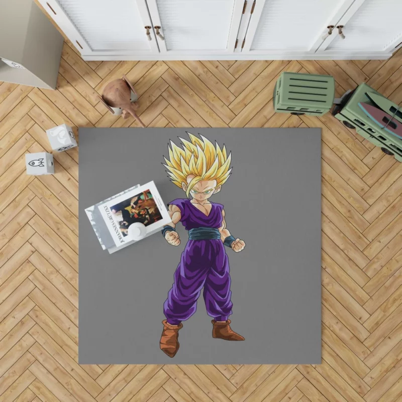 Gohan SSJ2 Power Awakens Anime Rug